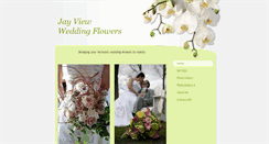 Desktop Screenshot of jayviewweddingflowers.com